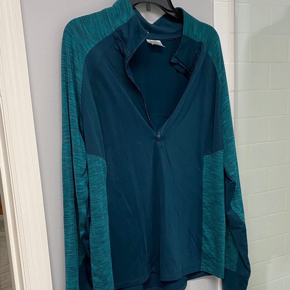 Danskin Teal Pullover Top